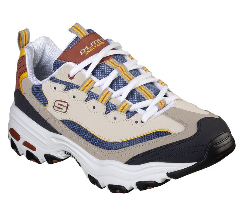 Skechers D'lites - Mens Sneakers Brown [AU-YT2889]